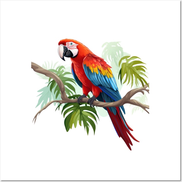 Macaw Lover Wall Art by zooleisurelife